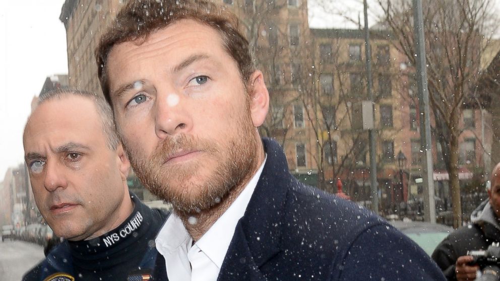 PHOTO: Sam Worthington is seen outside a court house, Feb. 26, 2014, in New York City.