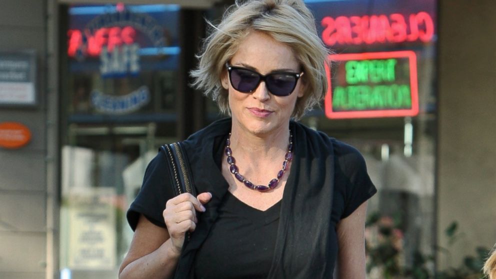 PHOTO: Sharon Stone is seen, Jan. 08, 2014 in Los Angeles.