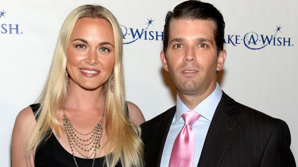 PHOTO: Vanessa Trump and Donald Trump Jr. attend "An Evening of Wishes", Make-A-Wish Metro New Yorks 30th Anniversary Gala at Cipriani, Wall Street, June 13, 2013, in New York City.