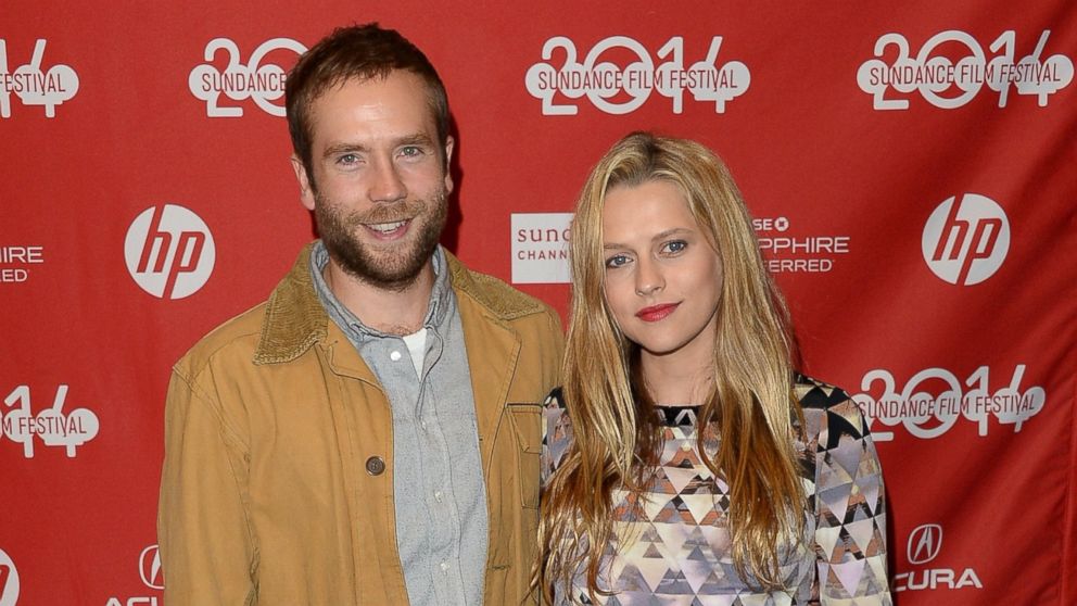 PHOTO: Mark Webber, left, and Teresa Palmer, right, are pictured during the 2014 Sundance Film Festival on Jan. 17, 2014 in Park City, Ut.