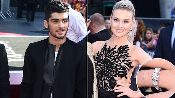 One Directions Zayn Malik Is Engaged To Perrie Edwards Abc News 