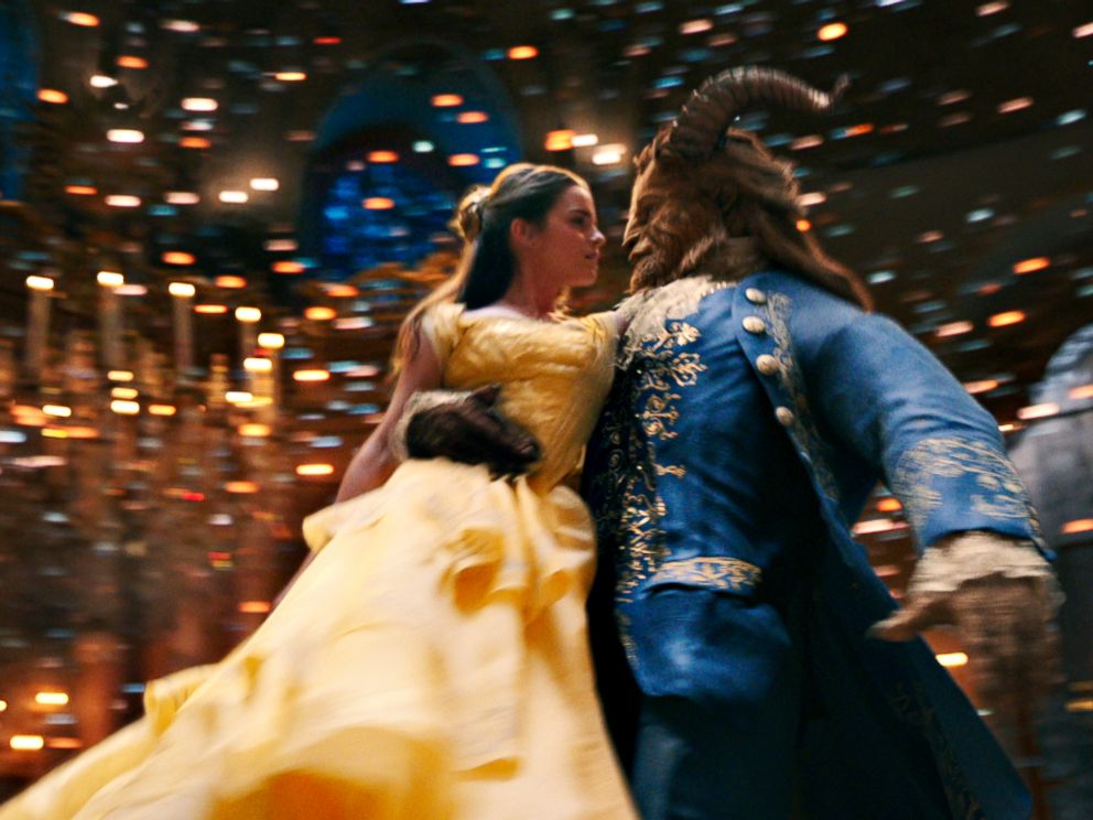 PHOTO: Belle (Emma Watson) comes to realize that underneath the hideous exterior of the Beast (Dan Stevens) there is the kind heart of a Prince in Disneys Beauty and the Beast, directed by Bill Condon.
