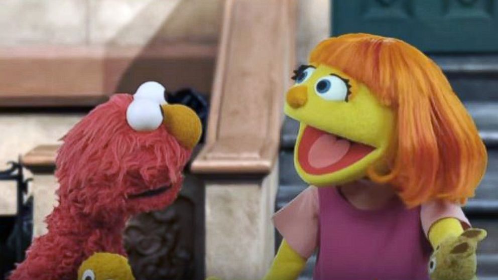 Sesame Street Julia A Muppet With Autism Makes First Appearance On The Show Abc News