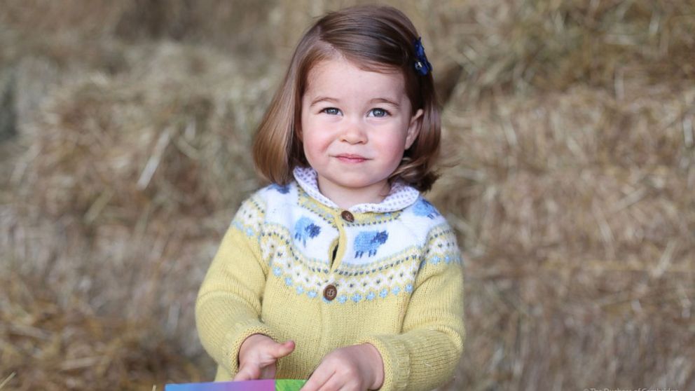 New photo of Princess Charlotte released in honor of 2nd birthday New photo of Princess Charlotte released in honor of 2nd birthday