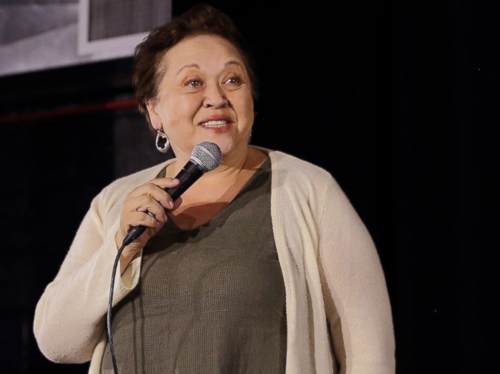 PHOTO: Amy Hill performing at UCB Theater for Asian AF in Los Angeles, May 12, 2017.