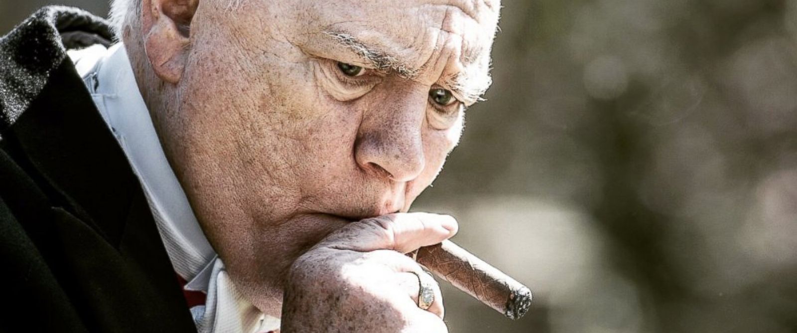 PHOTO: Brian Cox, as Winston Churchill, in