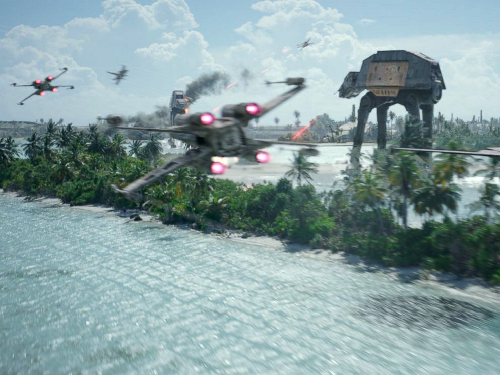 PHOTO: Scene from the movie Rogue One: A Star Wars Story.