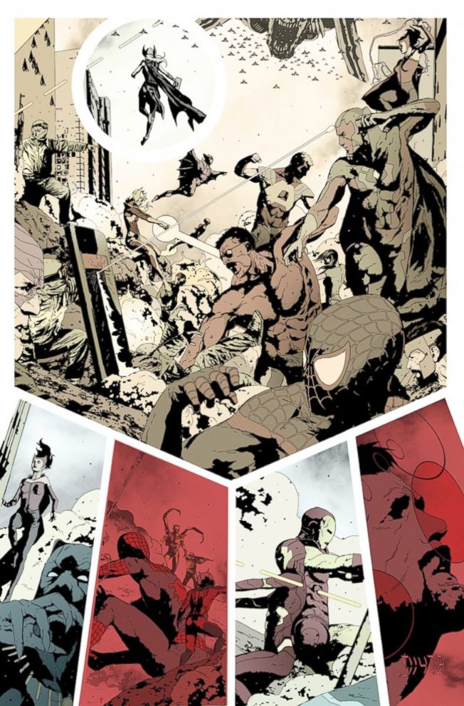 PHOTO: Interior comic page for the upcoming Secret Empire.