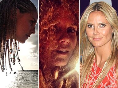 Heidi Klum Sports 3 'Dos in 3 Days
