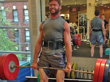 Wow! Hugh Jackman Prepares For 'X-Men' (Photo)