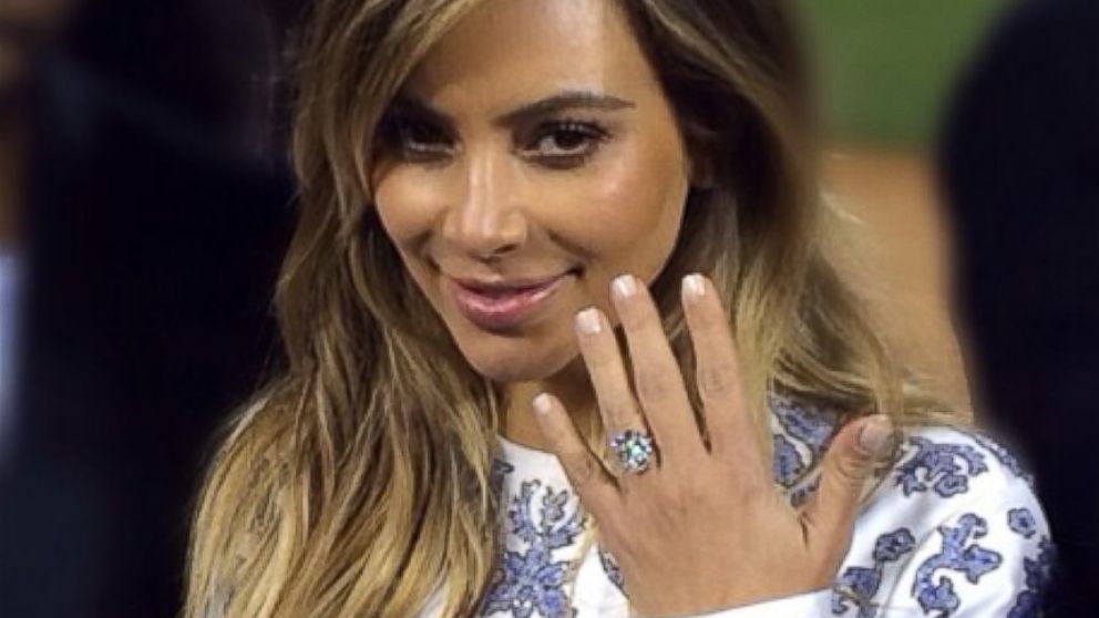 Kim Kardashian and 5 Biggest Celebrity Engagement Rings