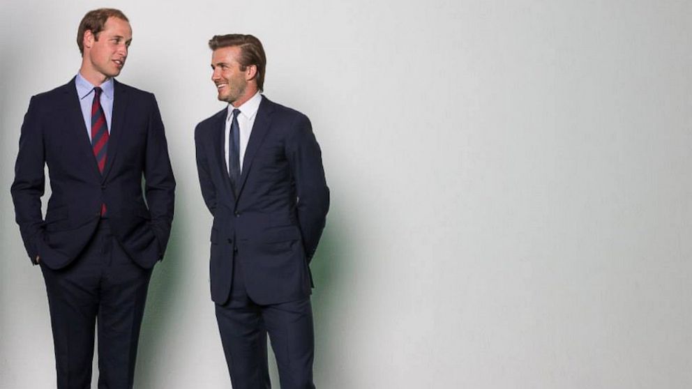 PHOTO: The Duke of Cambridge and David Beckham film a new WildAid PSA in London.