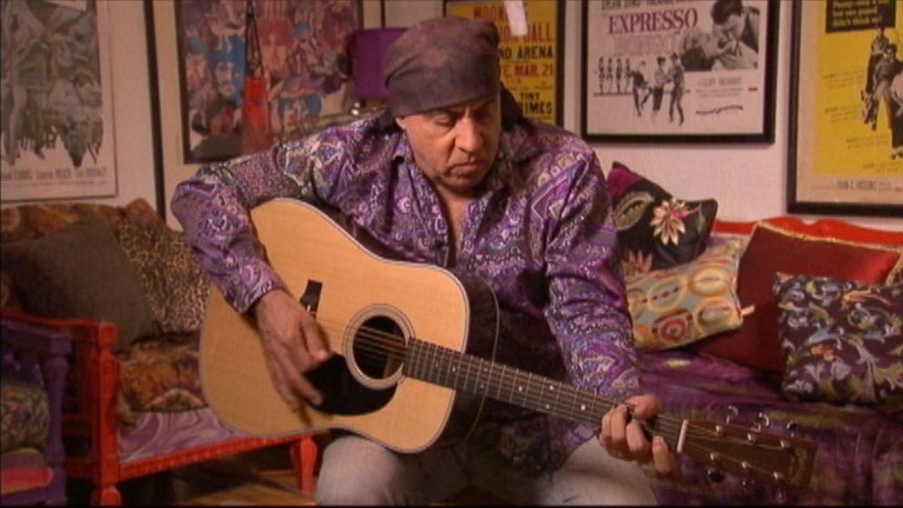 PHOTO: Steven Van Zandt performs the 1985 song "Sun City" which raised awareness about apartheid in South Africa
