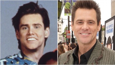 PHOTO: Jim Carrey is seen in these 1990 and 2011 file photos.