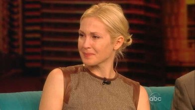 PHOTO: Kelly Rutherford broke down in tears on "The View" today talking about her custody battle with her ex-husband, Daniel Giersch, who lives in France and was given custody of their two children late last month.