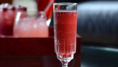PHOTO: The barefoot jewel cocktail is shown here.