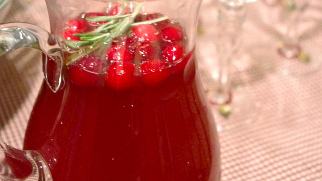 PHOTO: Lauren Torrisi's Christmas cheer cocktail is shown here.