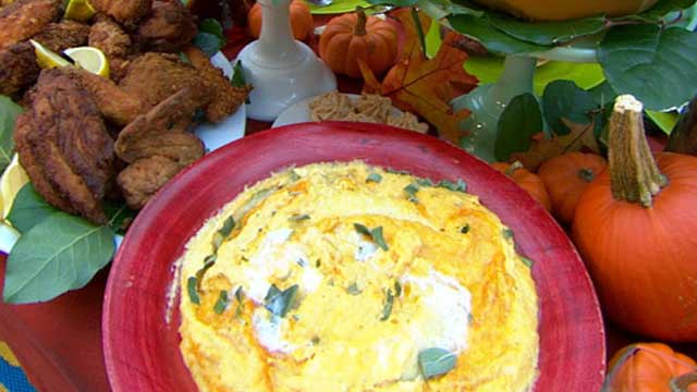 PHOTO: Elizabeth Karmel's recipes are shown on Good Morning America, Nov. 8, 2011.
