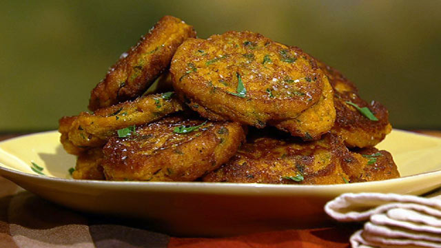 PHOTO:  Mario Batali's pumpkin fritters are shown here.