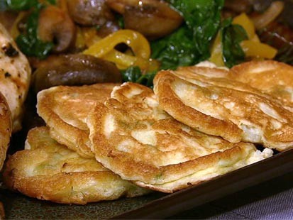 PHOTO: Spring onion fritelle