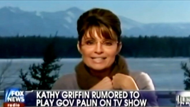 VIDEO: Sarah Palin asks comedian Kathy Griffin to leave her children alone.
