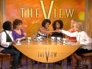 Obama Fistbumps on 'The View'