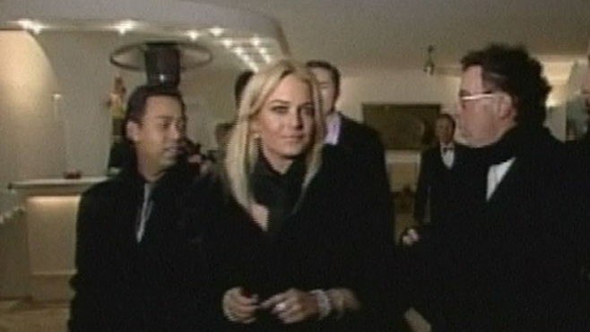 VIDEO: Police obtain a warrant to search the actress for a missing necklace.