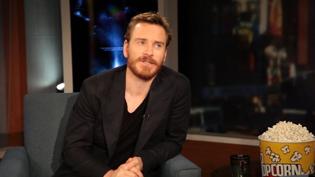 VIDEO: "Prometheus" actor on his characters unmentionable parts.