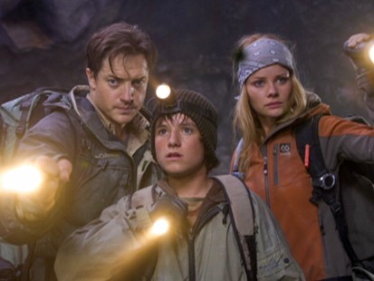 Brendan Fraser in Journey to the Center of the Earth