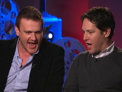 VIDEO: Paul Rudd and Jason Segel sing