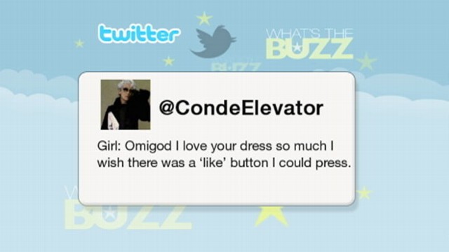 VIDEO: Twitter feed posts elevator comments from the Conde Nast building in New York.