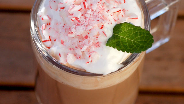 PHOTO: Baileys chocolate peppermint cream drink is shown here.