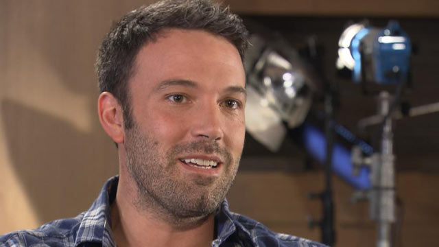 PHOTO: Ben Affleck talks with "Nightline" about "Argo," a film about the Iran hostage crisis.