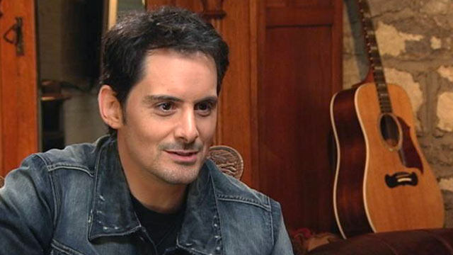 PHOTO: Country music star Brad Paisley sits down for an interview with ABCs Andrea Canning for "Nightline."