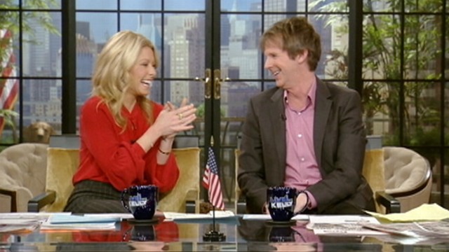 VIDEO: Actor Dana Carvey impersonates Philbin while co-hosting with Kelly Ripa.