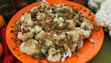 PHOTO: Michael Symon's Sicilian cauliflower recipe is shown here..
