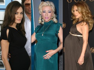 christina aguilera pregnancy marie claire