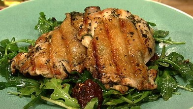 PHOTO: Mario Batali's chicken paillard is shown here.
