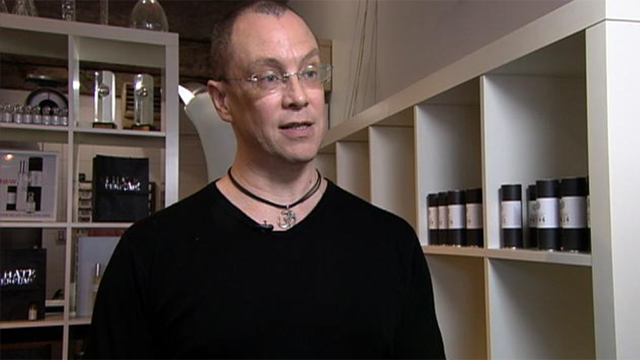 PHOTO: Christopher Brosius is a perfumist who makes custom scents at his "I Hate Perfume" labs in Brooklyn for clients willing to pay thousands to have a personal perfume.