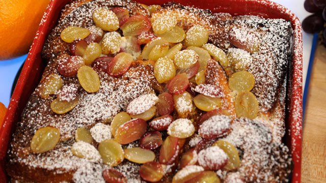PHOTO: Sunny Anderson's cinnamon toast pudding recipe is shown here.