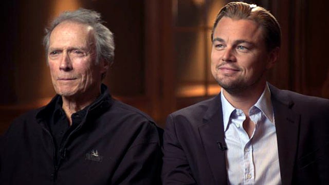 PHOTO: "Nightline's" Terry Moran sat down with Clint Eastwood and Leonardo DiCaprio to talk about the upcoming biopic, "J. Edgar."