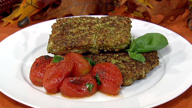 PHOTO: Daphne Oz's pistachio crusted halibut