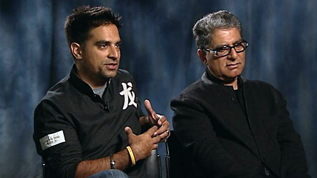 PHOTO: Deepak and Gotham Chopra