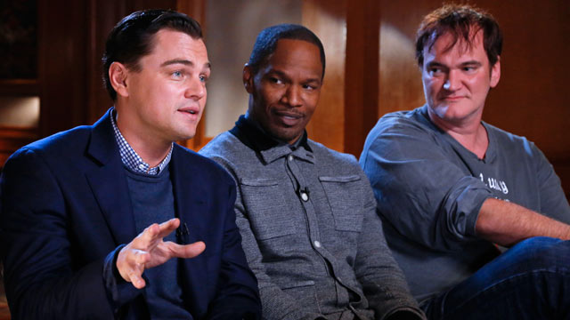 PHOTO: "Nightline" anchor Cynthia McFadden talked with "Django Unchained" director Quentin Tarantino and its stars Leonardo DiCaprio and Jamie Foxx about their latest film.