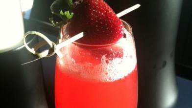 PHOTO: The love me tender cocktail is shown here.