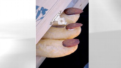 PHOTO: Pictured here are Eclair Fingers for "Spot Dessert Bar"'s spooky desserts.
