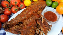 PHOTO: Emeril Lagasse's Oven Baked Barbecue Baby Back Ribs are seen here in this undated photo.