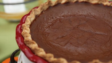 PHOTO: Emeril's pumpkin custard pie is shown here.
