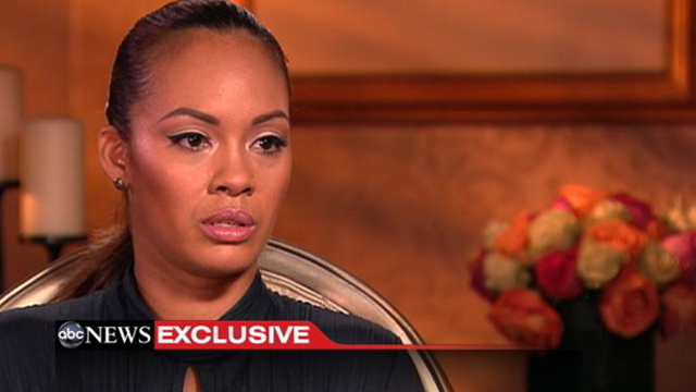 PHOTO: Reality TV star Evelyn Lozada, the estranged wife of NFL player Chad Johnson, sat down for an exclusive interview with "Nightline" to talk about their relationship.