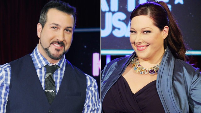 PHOTO: Joey Fatone and Carnie Wilson